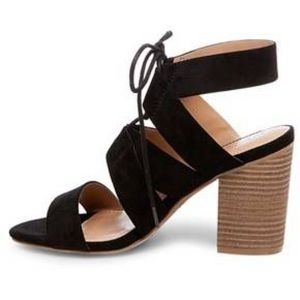Merona Harriet Lace Up Heeled Ankle Strap Sandals